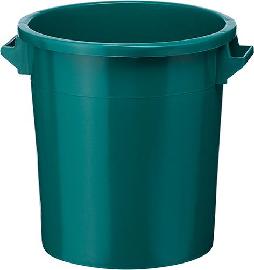 Kunststoff-Tonne grün Inhalt: 35 Liter Produktbild