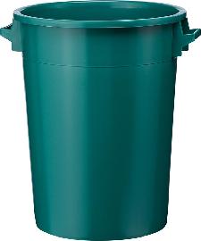 Kunststoff-Tonne grün Inhalt: 100 Liter Produktbild