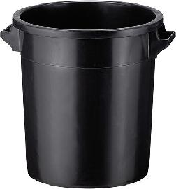 Kunststoff-Tonne schwarz Inhalt: 35 Liter Produktbild