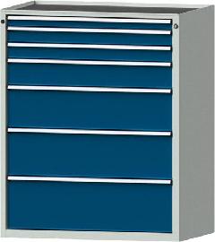 SCHUBL.SCHRANK V1060 MODELL 4005 V- RAL 7035 / RAL 5010 Produktbild
