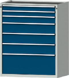 SCHUBL.SCHRANK V1060 MODELL 4009 V- RAL 7035 / RAL 5010 Produktbild