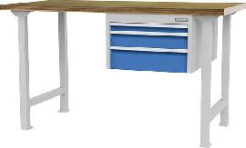 Reihenwerkbank, mit Hängeschubladen Produktbild