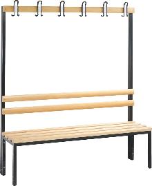 Einseitige Garderobenbank Produktbild
