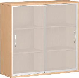 Schiebetürenschr. Pro Buc1152x1200x425,m.Glastüren Produktbild