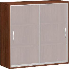 Schiebetürenschr. Pro Nus1152x1200x425,m.Glastüren Produktbild