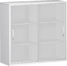 Schiebetürenschr. Pro W 1152x1200x425,m.Glastüren Produktbild