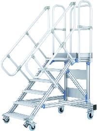 Plattformtreppe, fahrbar Produktbild