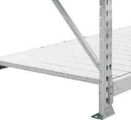 Zusatzboden Stahlpaneele für Weitspannregal META MINI RACK Produktbild