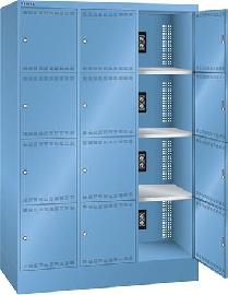 Akku-Ladeschrank mit 12 Fächern (3x4) Produktbild