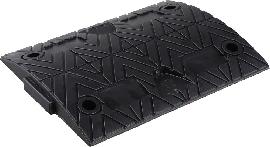 Fahrbahnschwelle Mittelstück schwarz B500xT420xH70 mm Produktbild