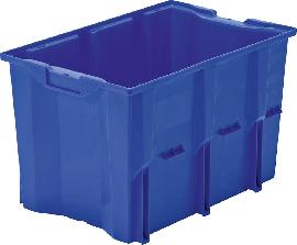 Drehstapelbehälter Serie DLK, blau Produktbild
