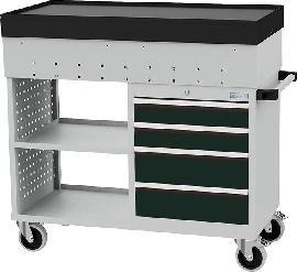 Mobiler Werkstattwagen m. Teleskop-Abrollrand, 4. Sbl Produktbild