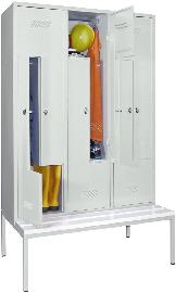 ZSchrSitzweiß 6tlg. Dreh 735 Produktbild