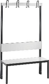 Einseitige Garderobenbank Produktbild