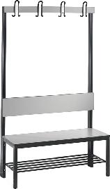 Garderobenbank H1650xB1000xT407mm Produktbild