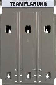 Grund-Modul "Flat" fuer Wandsortierer 58 x 240 x 392 mm hellgrau Produktbild