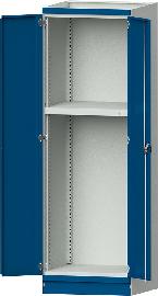 Leergehäuse Modell 103 B715xT720xH2200mm RAL 7035/5012 mit Türen Schubladenblock NH 1200mm Produktbild