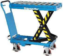 Hubtischwagen m. Rollenb.Tischmaß: 1025x535 500 kg Tragfähigkeit Produktbild