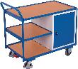 Tischwagen mit verschließbarem Stahlschrank Produktbild