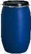 Weithalsfass 220 l blau D600xH980 mm Öffnung D470 mm Produktbild