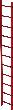 Schachtleiter 11 Sprossen L 3,08 m B450 mm LW 300 mm GFK Produktbild