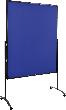 Moderationswand PREMIUM plus klappbar Textil marineblau Produktbild