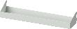 Einhängewanne B612xT122xH102mm RAL 7035 für Vertikalauszug Produktbild