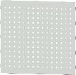 Lochblechwand B612xH566mm RAL 7035 für Vertikalauszug Produktbild