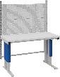 Systemtisch Multi4motion B1280xT700/765xH730-1330 Basic starter mit Aufbau Tischplatte Hartlaminat Produktbild