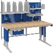 Systemtisch Multi4motion B1685xT900/965xH730-1330 Packarbeitsplatz 1 Tischplatte Multiplex Produktbild
