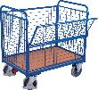 Drahtkastenwagen mit Stahlrohr-Aufbau Produktbild
