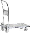 Alu-Plattformwagen 3120 Klappbügel 740x480 mm fetra Produktbild
