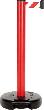 Sperrgurtpfosten, rot Produktbild