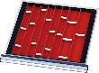 Einteilungsmaterial für Schubladen-Innenmaß 500x450 mm Produktbild