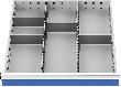 Metalleinteilungen FH100 B705 x T705 Produktbild