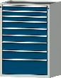 SCHUBL.SCHRANK V910 MODELL 4006 V- RAL 7035 / RAL 5010 Produktbild
