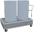 Auffangwanne Stahl fahrb.WSP-2OS/W feuerverz. Produktbild