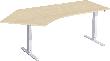 Hubtisch 135G Flex Ahorn links 2166x800/1130, 650-1250 Produktbild