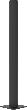 Endpfosten Delta für Schwingtür JULIET H1200xD110 mm schwarz Produktbild