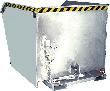 Spänebehälter SGU 1500 l 1680xT1640xH1090 mm vzk Tragkraft 1500kg mit Lochblechboden Produktbild