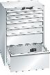 Schubladenschrank 36x36E 717x725x1000 7 Schub., 75kg Typ 4x230V KEYLock Lichtgrau RAL7035 Produktbild