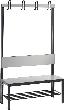 Garderobenbank H1650xB1000xT407mm Produktbild