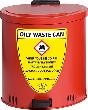Sammelbehälter 65 l,Stahl,rot Produktbild
