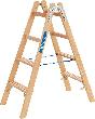 Holz-Stufen-Stehleiter Crestastep B Produktbild