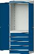 Modulgehäuse Schranksystem, HxB 2200x865mm, Traglast 200 kg Produktbild