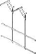 Tischaufbau m4p 2 Säulen, 1685 breit Produktbild
