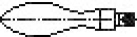 DIN 98 Form E Stahl blank drehbare Ballengriffe, Standard Produktbild