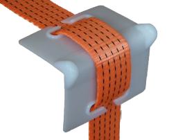 McBULL® Kantenschutzwinkel aus Polyäthylen für Zurrgurte, bis 50 mm Bandbreite Produktbild