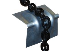 McBULL® Kantenschutzwinkel aus Metall für Zurrketten - für 6-13 mm Kettenstärke Produktbild