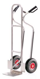 Aluminium-Stapelkarre 150kg PU-Bereifung Produktbild